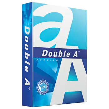 Бумага офисная, А4, класс «А+», DOUBLE A, ЭВКАЛИПТ, 80 г/м2, 500 л., Франция, белизна 163% (CIE)
Бумага офисная, А4, класс «А+», DOUBLE A, ЭВКАЛИПТ, 80 г/м2, 500 л., Франция, белизна 163% (CIE)