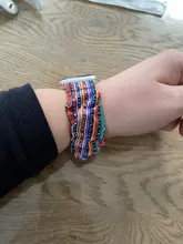 Scrunchie elástico correas de reloj de la venda de reloj para Apple Watch SERIE DE gomillas 6 5 4 3 38mm 40mm 42mm 44mm iwatch Correa pulsera de 6 5 4