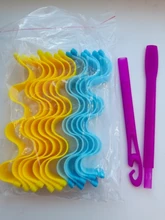 12 Uds. Rizadores de pelo mágicos, 25, 30, 45, 50 y 65CM, accesorios de estilismo para el cabello