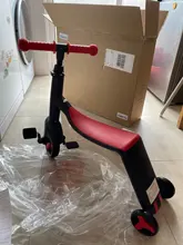 Triciclo 3 en 1 para bebé, Scooter de equilibrio, coche, juguetes para niños, regalos de Navidad, triciclo de alta calidad