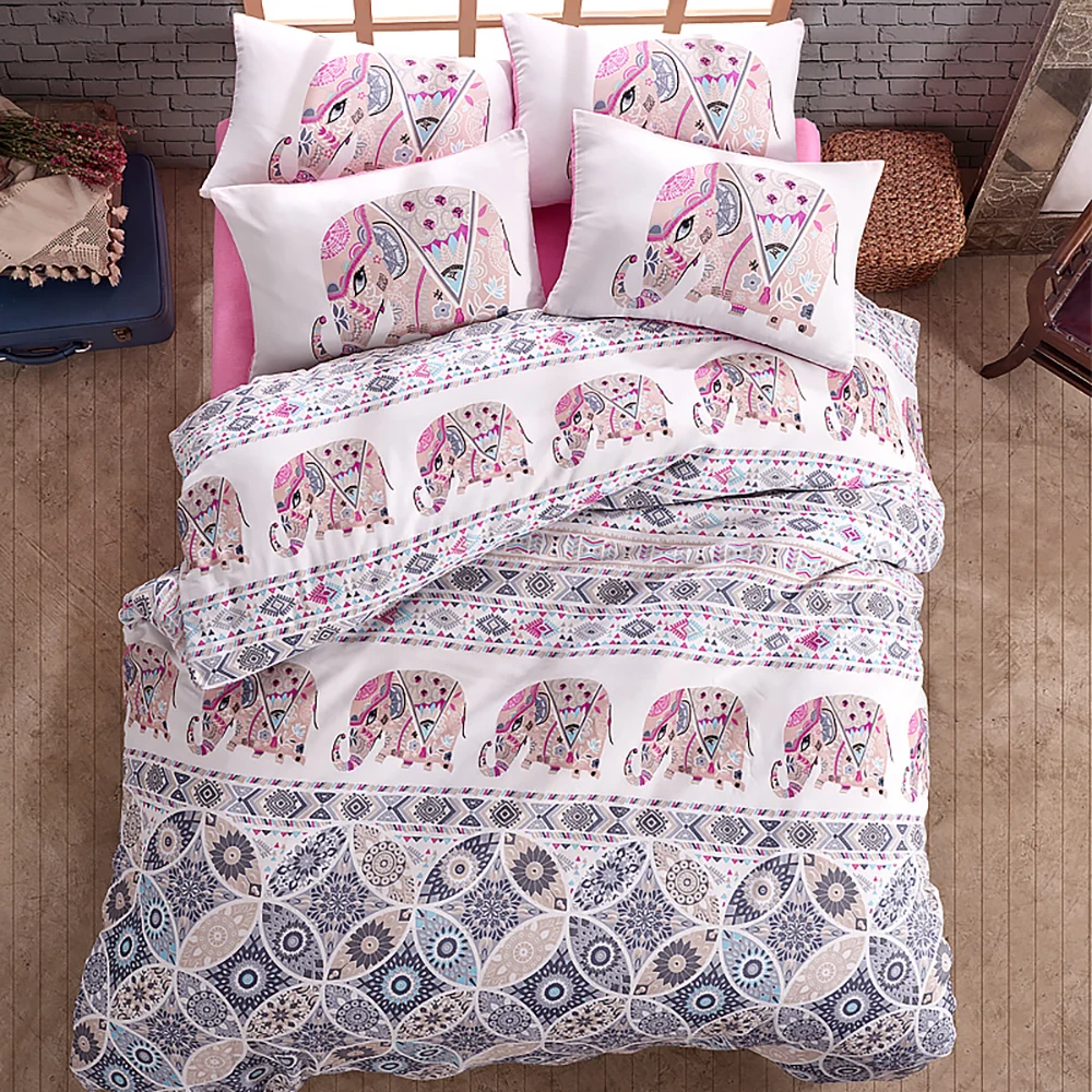 Комплект постельного белья Lady Moda роскошный комплект с слоном набор для