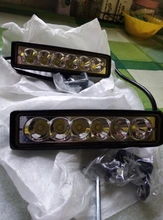 Luz LED de trabajo de inundación DRL de 18w, foco de trabajo de 9-32V, 4WD, 12 voltios, para vehículos todoterreno, SUV, coches y camiones, 1 Uds., 2 uds.