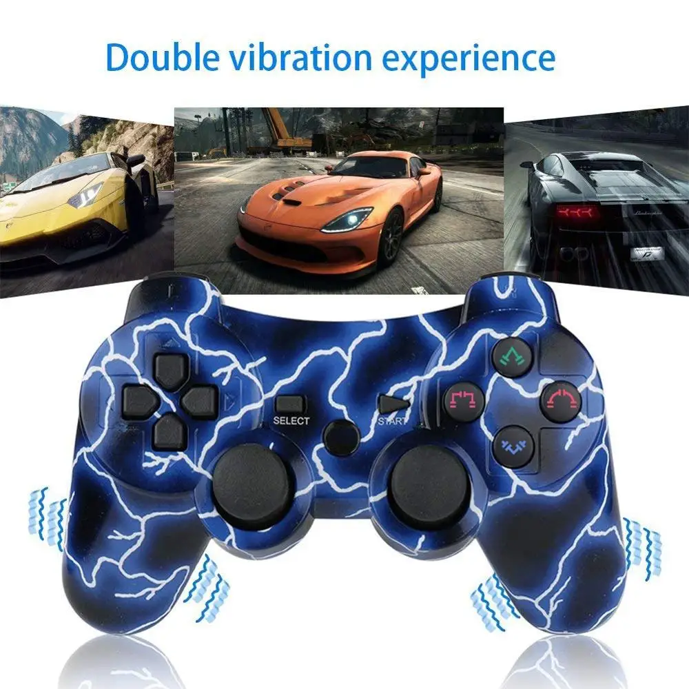 Беспроводной bluetooth-контроллер для sony PS3 геймпад для игровой станции 3 джойстик для sony Playstation 3 PC для Dualshock контроллер