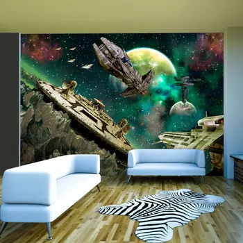 

Wall mural-Fleet Space-250x175 cm