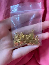 WYSIWYG-colgante de estrella pequeña para fabricación de joyas, 40 Uds., 11x8mm, 3 colores