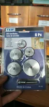 TASP-Juego de Mini hojas de sierra Circular, accesorios de herramientas rotativas de Disco de corte HSS para Dremel, Compatible con madera, plástico y aluminio, 6 uds.