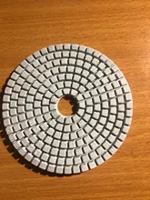 Uds 3/4 lijado disco de mojado almohadillas de pulido de diamante de granito, mármol pulidora de piedra Flexible de herramientas de mano