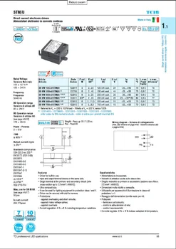 

TCI 122813 LED DRIVER POWER SUPPLY DC 6W 500mA/12VDC STM/U DC MADE IN ITALY