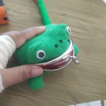 Bolsita monedero de rana, monedero de felpa suave, alta calidad, gran oferta, 1 ud.