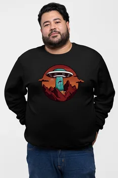 

Angemiel Wear Human Spirit Attracting Ufo Black Men 'S Sweatshirt