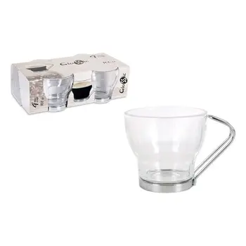 

Piece Coffee Cup Set Glassic 100 cc Crystal (4 Pcs)