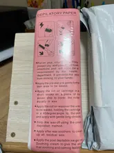 Depiladora de depilación cera unisex, rollo de tiras de papel de cera 20 #4, 100 Uds.