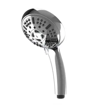

Home Water Saving Shower Head Removable Handheld Bathroom Water Booster Showerhead Japan Electroplating Handheld