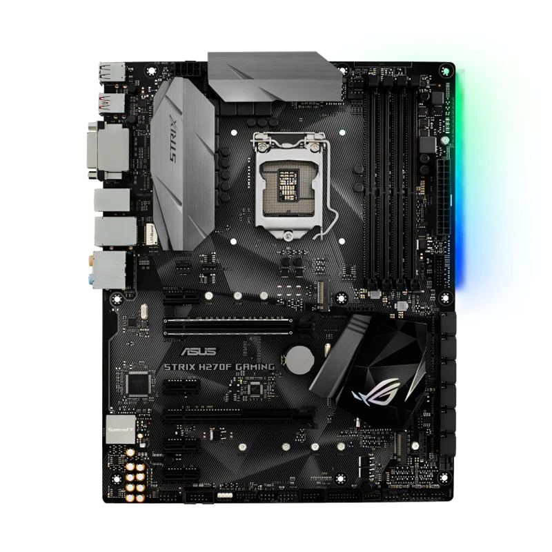 ASUS ROG STRIX H270F игровая материнская плата 1151 DDR4 64 Гб ОЗУ двухканальная поддержка Core