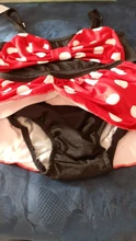Bañador de Minnie para niñas pequeñas, conjunto de Bikini de dos piezas, traje de baño de bebé, ropa de playa para niños de 0 a 5 años