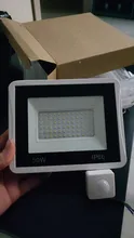 LED Floodlight Reflector Induction-Lighting Motion-Sensor Warm White Waterproof IP66