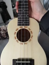 Aiersi-ukelele de caoba de 21 pulgadas, Soprano, gecko, instrumento musical de regalo, mini guitarra hawaiana de 4 cuerdas