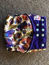 [Littles & Bloomz]-pañales de tela reutilizables lavables de carbón de bambú, bolsillo para pañales de bebé, pañal de tela, envoltura de cubierta de pañal reutilizable