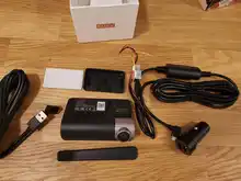 Car DVR Dash-Cam 2160P A800 ADAS Parking-140fov Dual-Sight 70mai Front Rear Real-4k 24H