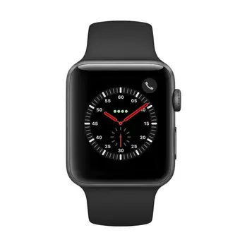 

APPLE Watch Serials 3 GPS + Cell space gray aluminum case 42 mm with black sport band