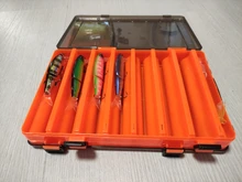 Tackle-Box Bait-Hooks Fishing-Lure BEARKING Double-Sided Compartments Professional