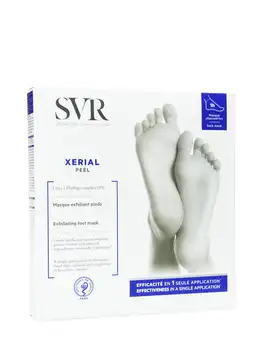 

Svr xerial peel exfoliating foot mask 2x20ml removes dead skin and callosities.