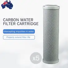 Фильтр для воды угольный 0.5 микрон бытовой