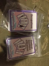 Word-Card Learning-Educational-Toy Emotions-Illness Feelings English Kids Children Pocket-Card-Gifts