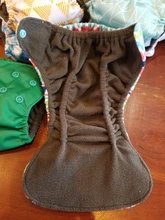 Thank U Mom-pañales para bebé, ropa de bolsillo, carbón de bambú, interior, impermeable, Minky PUL, ajuste exterior, 2-4kg