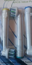 Recambios cepillos dientes oral b, cabezas de cepillo de dientes para Oral B eléctrico Advance Pro salud triunfo 3D Excel vitalidad 4 Uds