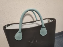 Asas largas de cuero sintético para mujer, Mini bolso clásico de EVA, 1 par