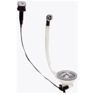 

Florentina sink outlet with stainless grate D115, with overflow and automatic valve (2605-l)