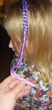 Feilimei-extensiones de cabello trenzado con degradado, trenzas sintéticas Jumbo resistentes al calor, 100g/Ud, 24 pulgadas, verde/gris/morado/azul/negro