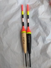 FTK Barguzinsky abeto de luz en la oscuridad 5 unids/lote pesca Float longitud 19-23cm flotador peso 2g-g 6 para la pesca de la carpa
