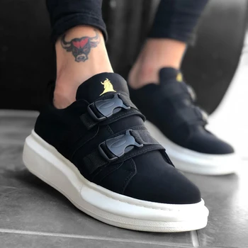 

BA0152 BOA Man Sports Shoes Black Color , High Quality 100% Vegan Leather Men Casual Shoes. Shoe, Sneaker , Van , Air , Basket , Flip , Trainer , Chaussure, Laofer , Gel , Young Man , Chaussures De Jeunes Hommes