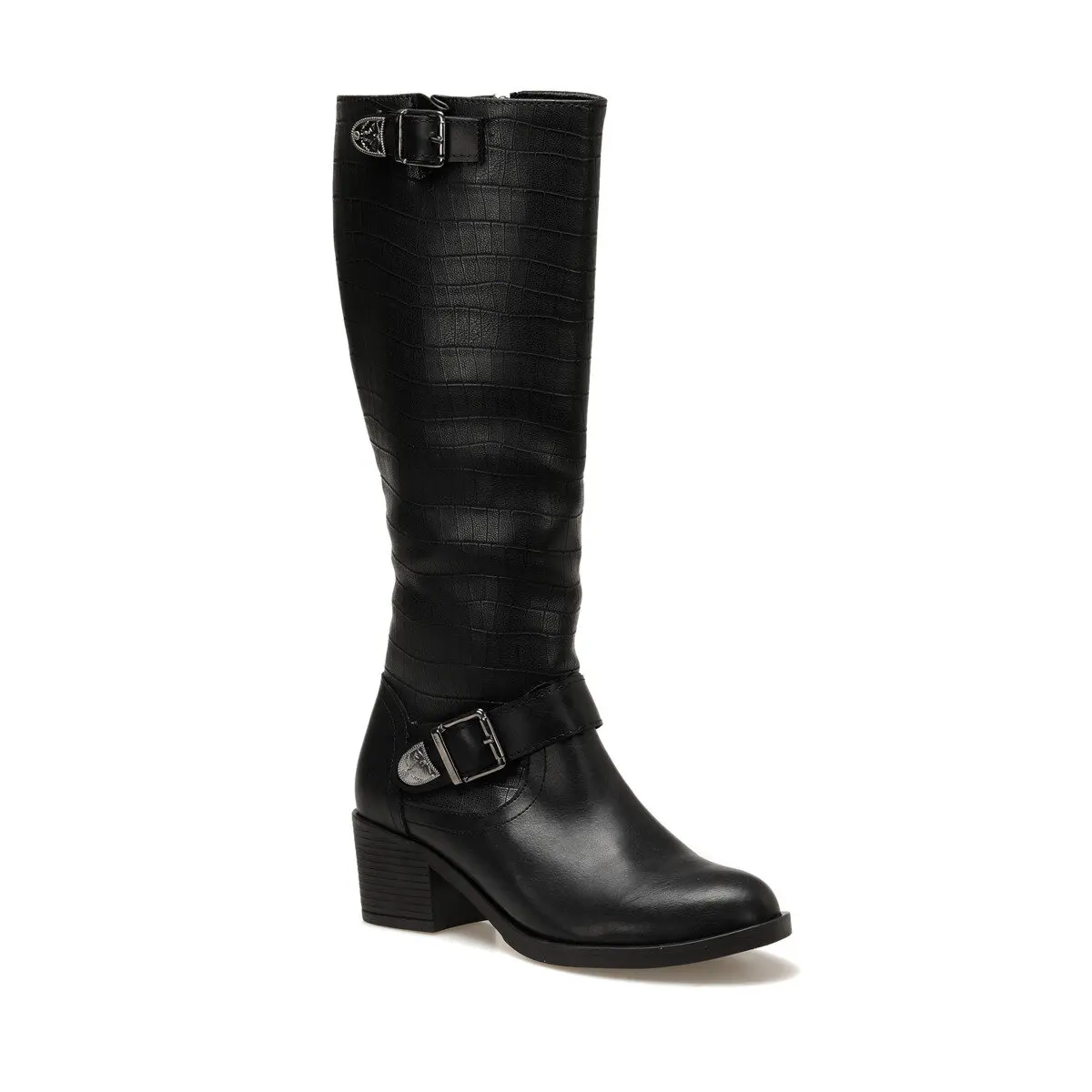 RİLEY Black Women Boots BUTIGO