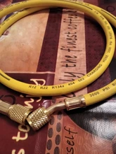 Manguera de fluoruro de aire acondicionado, tubo de presión alta y baja de freón, refrigerador líquido, agregar manguera de flúor, piezas de aire acondicionado