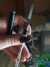 Pluma de pincel de Gel UV para arte de uñas, herramienta de extensión de cabezal Dual, constructor acrílico, dibujo, pintura, accesorios de manicura, LA1590, 1 ud.