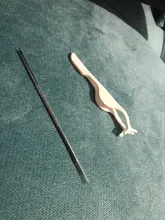 Aguja de acero inoxidable para extraer acné, aguja para extraer acné, acero inoxidable, extracción de espinillas, 1 unidad