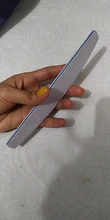 Lima de uñas en forma de media luna, pulidor lavable, lijar y pulir, pedicura, herramientas de arte de uñas, 1 ud.