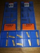 MGMN300-Herramientas de torneado PC9030, insertos de carburo, torno, cortador CNC MGMN 300, pieza de separación y ranurado, 10 Uds.