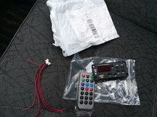 12v * 50W amplificador MP3 decodificador de Color de la pantalla Bluetooth V5.0 coche MP3 USB reproductor de grabación módulo FM AUX Radio para altavoz