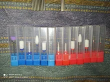 Fresas de diamante de cerámica para uñas, brocas rotativas para manicura, limpieza de cutículas, cortador eléctrico, accesorios de brocas