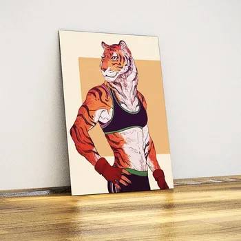 

Sportmen Tiger-Decorative Metal Plate