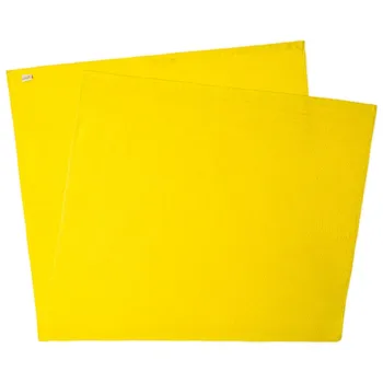 

Terry towel with curb 160*90 cm, in packing, 100% x \ B, PL 450g/m2, yellow