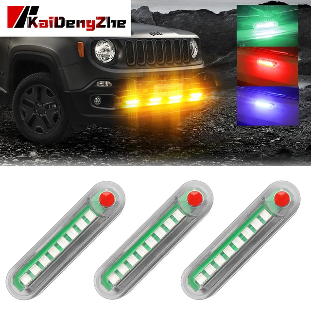 Auto Solar LED Anti Kollision Licht Warnleuchten Universal Shark Fin  Antenne Licht Automobil Modellierung Dekorieren Zubehör - AliExpress