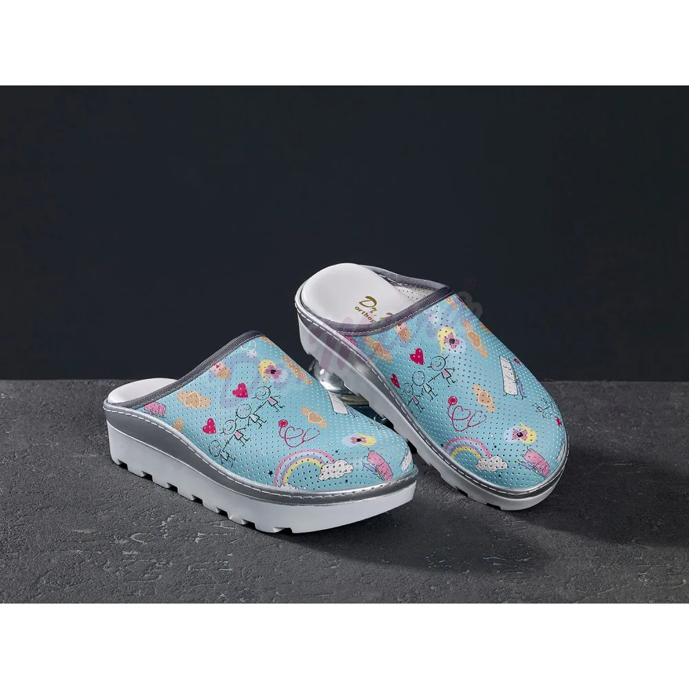 

New Orthopedic Comfortable Heel Shoes For Women 2021 Ladies Platform Slippers Sandals Nurse Doctor Soft Casual Anti-Slip Clogs