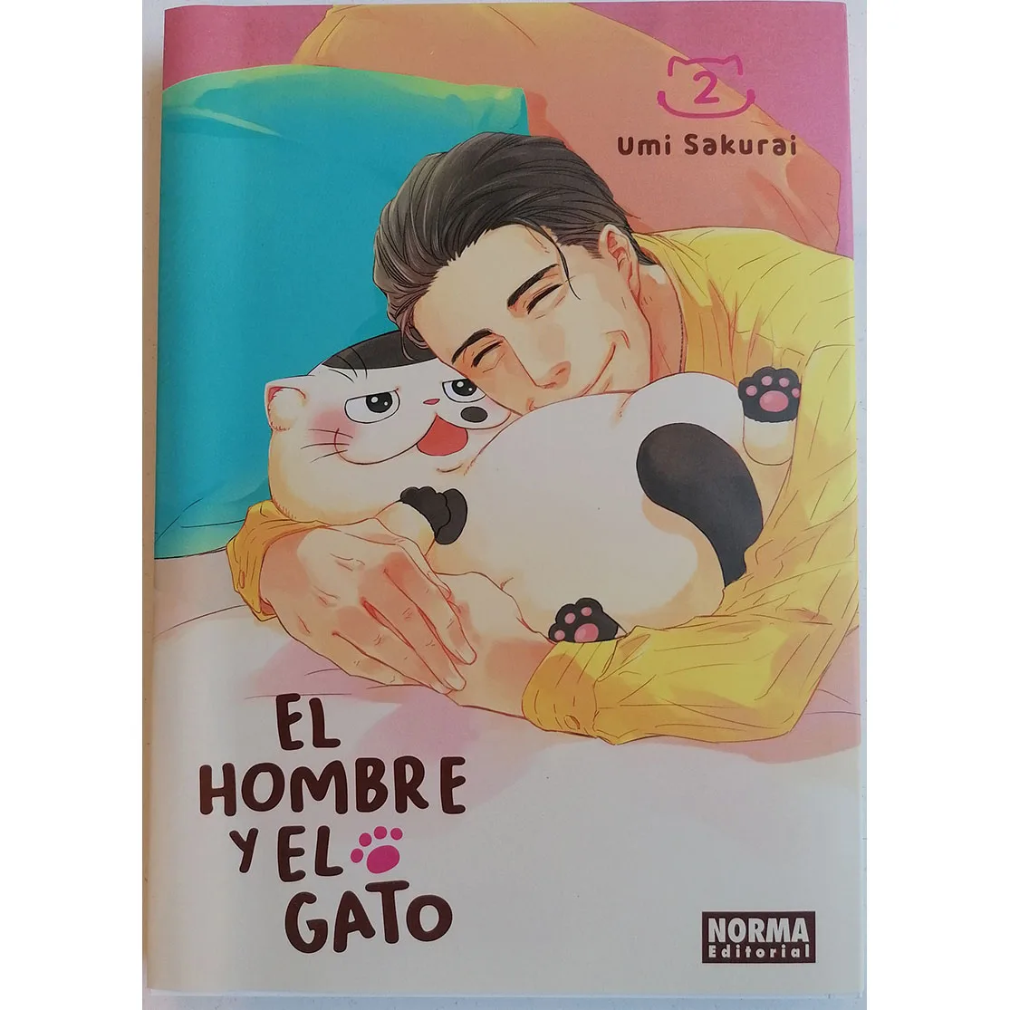 Manga Slice Of Live, Man And Cat N. 2, Anno 2021, Ed. Norma, Autore Umi Sak12V, Comic In Spagnolo,