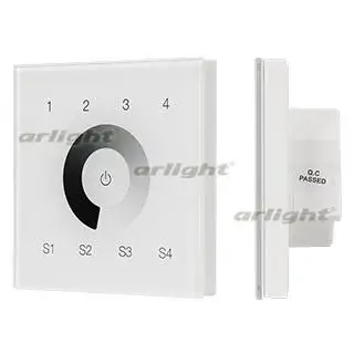 025614 INTELLIGENT ARLIGHT Панель ZW-118-DIM-4Z-IN(100-240V, 4 зоны) ARLIGHT