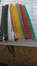 100/150pcs/lot Cable Markers Colourful C-Type Marker Number Tag Label For 2-3mm Wire